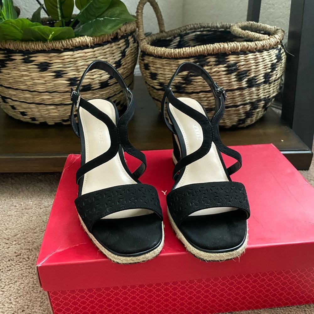 Black espadrille very comfortable